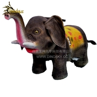 Manège animatronique de dinosaure à monnayeur pour enfants, modèle métallique, pour aires de jeux publiques et centres commerciaux