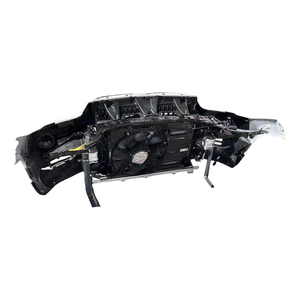 Adecuado para 16-19 <span class=keywords><strong>BMW</strong></span> <span class=keywords><strong>X1</strong></span> F48 montaje de parachoques delantero rejilla radiador ventilador entrada campana luces antiniebla - Product Image 4