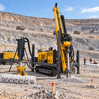 Foreuse RC de 350 m à circulation inversée pour l'échantillonnage minier et le contrôle de qualité dans les mines d'or en exploitation ouverte
