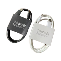 Original 1.M Usb Type C Chargeur rapide TYPE C Câble de données S10 S6 Note 20 A14 A15 Câble de charge rapide à USB-C