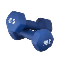 Haltères en plastique pour femmes, fitness à domicile, relaxation musculaire, petits haltères fins pour les bras, unisexe, pour étudiants et enfants