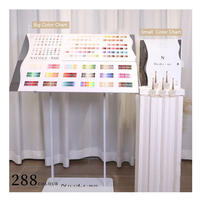 ZRKGEL Professionnel 288 Couleurs 15ml Vernis UV Nicole Sans Odeur Marque Privée/Logo Sans HEMA & Sans TOP Gel Kit de Vernis Gelée