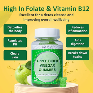 เยลลี่รสผลไม้ธรรมชาติรสแอปเปิ้ลไซเดอร์น้ำส้มสายชูหมากฝรั่งสำหรับผู้ใหญ่ช่วยเติมพลังงาน - Product Image 3