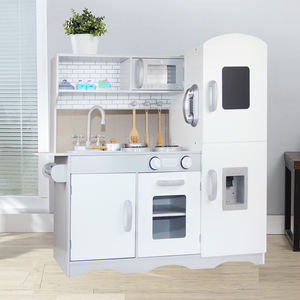 2025 offre spéciale éducation précoce semblant jeu de rôle <span class=keywords><strong>jouet</strong></span> blanc mignon jouets de <span class=keywords><strong>cuisine</strong></span> en bois - Product Image 6