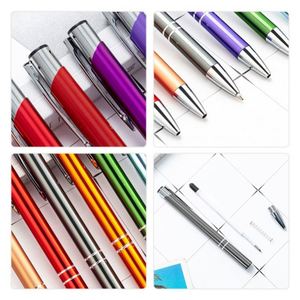 Promotional Multi Color Ballpoint Pen Metal with Custom Logo Printed Wholesale Business <b>Gift</b> Office Use Pen - Product Image 5