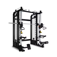 Rack de musculation en acier au carbone de qualité commerciale, machine Smith, équipement d'entraînement complet du corps, équipement de musculation personnalisé JIAQUANLONG