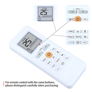 New RG70A/BGEF <b>Remote</b> <b>Control</b> For Midea Air Conditioner RG70C/BGEF RG70E/BGEF - Product Image 4