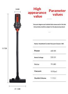 Aspirateur à main humide et sec OEM, aspiration puissante, outil de nettoyage multi-surfaces léger pour la maison et l'hôtel - Product Image 5