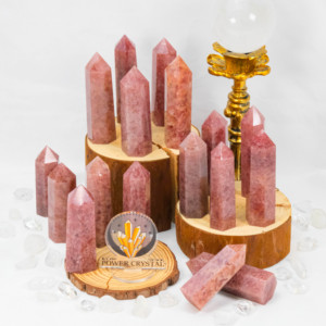 Venta al por mayor de piedras de cuarzo curativas amatista mezcla de materiales a granel varita de cuarzo natural torre de cristal - Product Image 5