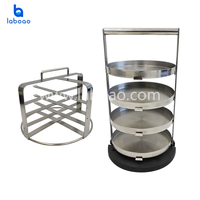 Lyophilisateur de laboratoire de table LABOAO, lyophilisateur sous vide standard, chambre SUS304 pour l'alimentation et les produits chimiques