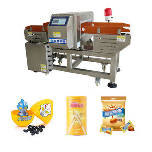 Gıda sanayi altın dedektörleri için dokunmatik ekran yüksek doğruluk Metal dedektörü IP66 su geçirmez paslanmaz çelik ayarlanabilir algılama - Product Image 1