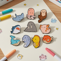 Épinglette en émail souple personnalisée avec logo, badge de chapeau en métal personnalisé, épinglette pour vêtements – Vente en gros