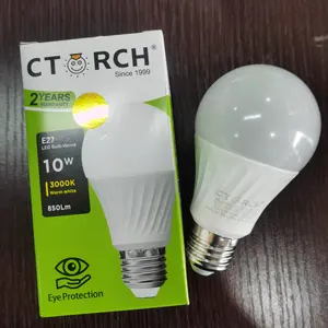 高ルーメンCe ErpE27LED電球A607w 15w 12w 9wLED電球高品質E27B22手動ボタンLED電球