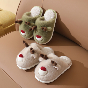 Étiquettes en coton léger de haute qualité pour pantoufles, usage domestique, hiver, avec nœud en dentelle brodé, logo, antidérapantes, petit prix pour le printemps - Product Image 6