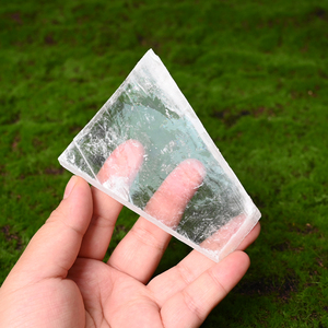 Cristal de Selenita en Bruto al por Mayor, Rebanada de Selenita Transparente de Forma Irregular - Product Image 3