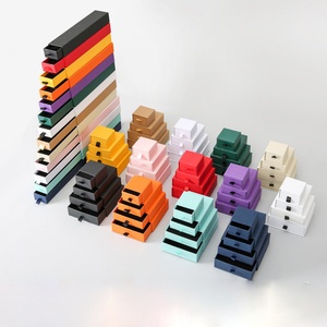 Wholesale Paper Drawer Jewelry <b>Boxes</b> for Bracelet Necklace Ring <b>Earrings</b> Packaging for Gifting - Product Image 6