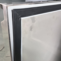 Réfrigérateur de table standard UE en acier inoxydable, refroidisseur sous comptoir avec affichage numérique pour usage commercial, hôtels, restaurants, aliments