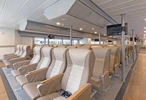 Nouveau bateau à coque en fibre de carbone, chantier naval professionnel, construction personnalisée, <span class=keywords><strong>ferry</strong></span> rapide à faible consommation de carburant, bateau de surveillance - Product Image 3