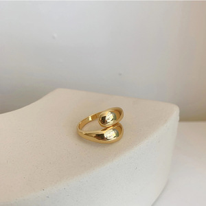 Fashion Geometric Chunky Gold Plated <strong>Rings</strong> Adjustable <strong>Stacking</strong> <strong>Rings</strong> for Women - Product Image 6