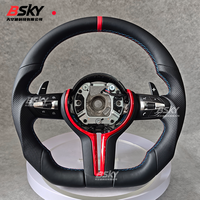 Volant Sport Compatible avec BMW Séries F10 F30 F11 E90 E70 E87 E92 F20 F21 F31 F32 F07 F12 M3 M6 E/F/M