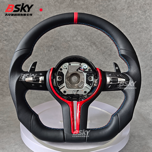 Volante Sportivo Adatto per <span class=keywords><strong>BMW</strong></span> Serie F10 F30 F11 E90 E70 <span class=keywords><strong>E87</strong></span> E92 <span class=keywords><strong>F20</strong></span> F21 F31 F32 F07 F12 M3 M6 E/F/M - Product Image 1
