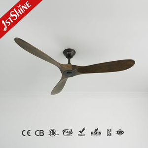 1stshine Ventilateur de plafond Vent naturel Pales en bois 60 pouces Ventilateur de plafond décoratif 6 vitesses avec télécommande - Product Image 2