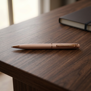 Full Coffee Color Sleek Ballpoint <b>Pen</b> Durable Writing Instrument for Office Stationery Corporate Gift and Promotion - Product Image 1
