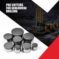 Inserto de Diamante Compacto Drillsoltek 1613 PDC para Fabricación de Brocas de Perforación de Pozos de Agua, Calidad Premium