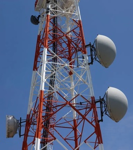 Tháp Viễn Thông hình ống cường độ cao cho vùng phủ sóng mạng di động GSM/4G/5G - Product Image 1