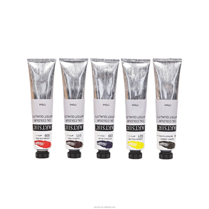 Chinjoo prezzo di fabbrica professionale 170ml 61 + colori <span class=keywords><strong>olio</strong></span> Set per artista disegno <span class=keywords><strong>su</strong></span> <span class=keywords><strong>tela</strong></span> Lightfast e permanente - Product Image 1
