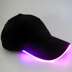 taza para los niños sombrero Suppliers-Fuente de la fábrica de luz de seguridad LED gorra de béisbol