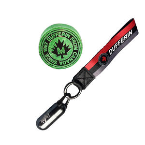 ダヴァニ 8層レザー圧力ビリヤードキューチップ 14mm <span class=keywords><strong>M</strong></span>モデル（ラージヘッドキュー用） 緑色。 プロの競技レベル。 - Product Image 5