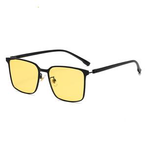 <span class=keywords><strong>Antaeus</strong></span> Gafas de Sol para hombres Mujeres Oro Blanco Rojo Lente fotocromática Bleu de para Polaroid Marco de metal de moda UV400 Lente óptica - Product Image 2