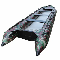 Canoë de pêche gonflable pour 4 personnes Cheap Sea China Double Kayak à vendre
