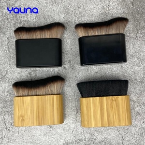 Pinceau Kabuki Pinceau pour fond de teint avec manche en bois Pinceau pour <span class=keywords><strong>mousse</strong></span> autobronzante - Product Image 4