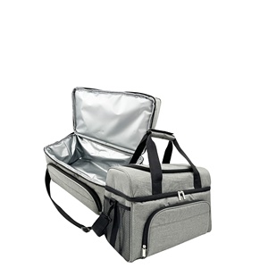 Échantillon gratuit OEM ODM Kuoshi Sac isotherme personnalisé imprimé, grand format, 300D+ EPE + PEVA, sac fourre-tout isotherme pour le déjeuner - Product Image 1