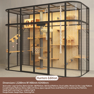 Villa Modular de Madera Sólida Personalizable ODM, de Ensamblaje Rápido y Resistente, para Mayoristas de Productos para Mascotas - Product Image 2