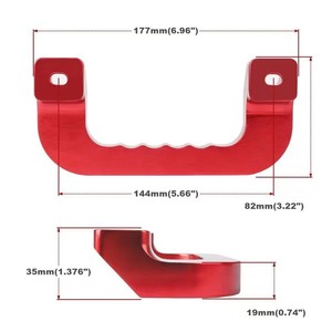 Caja de almacenamiento delantera de aleación de aluminio negra para reposabrazos Nissan para Nissan E26 Dfac - Product Image 2