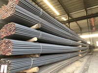 Bs4449 B500a B500b B500c Barres d'armature en acier 3/8 "1/2" 5/8 "Barres filetées Tiges de fer Fournisseur Ca50 Barre de fer
