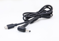 Pd Usb Type C Oplaadkabel 40X17Mm Blue Tip Mannelijke Plug Converter Dc Power Adapter Oplader Voor Hp Laptop