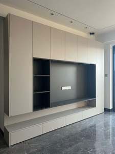 Whole <b>Wall</b> <b>Tv</b> Cabinet Modern Style Full <b>Wall</b> <b>Tv</b> Cabinet Whole House Custom Furniture - Product Image 4