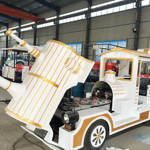 Atracción de feria de calidad personalizada para parques de atracciones, equipo de paseo turístico, tren sin rieles en venta - Product Image 5