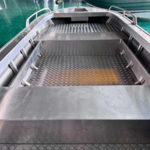 Offre Spéciale 4.2m/5m aluminium dériveur bateaux de pêche Style Sport bateau à rames avec moteur hors-bord pour lac et rivière à l'extérieur - Product Image 3