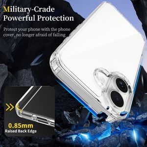 Cover posteriore per telefono cellulare trasparente trasparente trasparente in morbido TPU per <span class=keywords><strong>iPhone</strong></span> 17 Pro Max 17 Air - Product Image 2