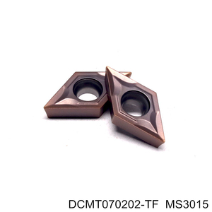 Insertos de Carburo de Tungsteno de Alta Precisión DCMT070202 para Torneado, Insertos de Carburo Indexables para Trabajar con Acero - Product Image 1