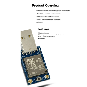 ML307a 4G Đầy Đủ Netcom Mô-đun <span class=keywords><strong>USB</strong></span> Internet Module Với <span class=keywords><strong>GPS</strong></span> Đa Chức Năng Di Động Mô-đun Không Có Trình Điều Khiển B - Product Image 5