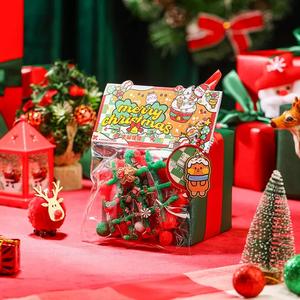 Noël magique aveugle sac sensoriel Fidget Squishy jouet soulagement du Stress jouet à presser pour adultes enfants en Silicone plastique garçons filles - Product Image 4