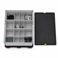 Boîte de palettes pliable et réutilisable en PP alvéolé, grande capacité, pour pièces automobiles