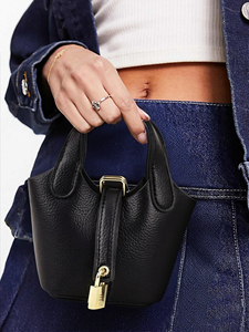 Sacs à main de luxe en cuir Pu Sacoche Femme Mode Femmes Dames Femme Designer Petite épaule Bandoulière Seau Sacs - Product Image 2