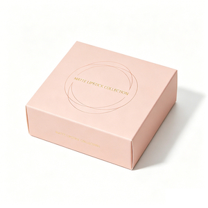 Scatole Personalizzate Ecologiche in Cartone Rosa con Logo Stampato <span class=keywords><strong>per</strong></span> Confezioni di Crema <span class=keywords><strong>per</strong></span> <span class=keywords><strong>Occhi</strong></span> e Cosmetici - Product Image 2